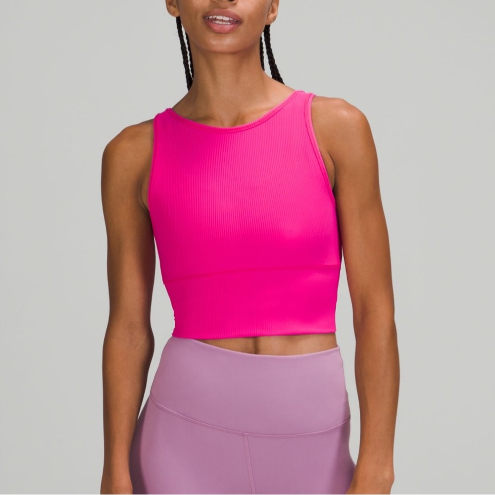 LULULEMON Power Pivot Ribbed Tank